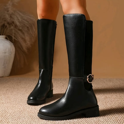 Klassische kniehohe Reitstiefel für Damen