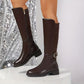 Klassische kniehohe Reitstiefel für Damen