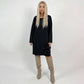 Stilvolles Langarmkleid für Damen mit Pailletten