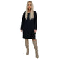 Stilvolles Langarmkleid für Damen mit Pailletten