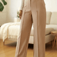 🌟👖 Formschöne Damenhose mit hoher Taille – knitterfrei & nachhaltig für Büro und Alltag 🌿✨