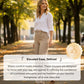 🌟👖 Formschöne Damenhose mit hoher Taille – knitterfrei & nachhaltig für Büro und Alltag 🌿✨