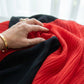 Elegantes Set: Lange Bluse und Hose mit weitem Bein