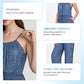 Ärmelloser Sommer-Jumpsuit für Damen mit Kordelzug in der Taille