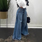 💫 2026 Favorit | Oversized-Jeans mit weitem Bein | Hohe Taille für jeden Look 📸【Viral 2026】