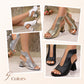 Elegante Peep-Toe-Sandalen mit Absatz für Damen ♥️ 2 STÜCK KAUFEN, VERSANDKOSTENFREI