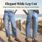 Damen-Jeans mit hoher Taille und verkürztem Schnitt