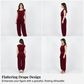 2-teiliges Set aus Bodysuit-Oberteil und Haremshose für Damen