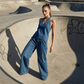 💎55% Rabatt👖✨ Damen Jeans-Set 2026 – Retro, Stonewashed, Gerade geschnittene Hose, Lässiger Stil