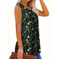 👕 LIMITIERTES ANGEBOT: 50% RABATT! ☀️ Ärmelloses Damen-Top – Mit Print, Knopfleiste & Leichtem Stoff ✨