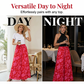 Weite Hose mit hoher Taille und floralen Boho-Mustern