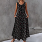 🔥NUR FÜR BEGRENZTE ZEIT: 50 % RABATT!🔥  👗 Ärmelloses Maxikleid für Damen mit Blumenmuster – mit Seitentaschen, elegant und bequem 🌸