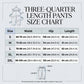 Lässige Damen-Caprihose mit Knopfverzierung