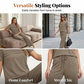 🌍 Bestseller im Netz! 🛋️ 2-teiliges Loungewear-Set für Damen – weich, bequem & perfekt für entspannte Tage zu Hause
