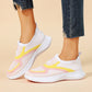 👟 Damen atmungsaktive gestrickte Slip-On-Sneakers – bequem wie Socken, flexibel für ganztägigen Tragekomfor