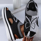 👡 Damen Casual Peep-Toe Platform Sandalen – bequemer Plateauabsatz, luftiges Design & perfekt für Strand, Urlaub & Alltag