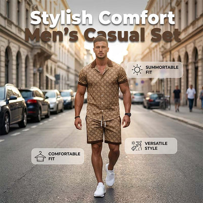 👔Understated Herren-Outfit im Old-Money-Stil – schlichte Eleganz, bequeme Passform, perfekt für stilvolle Freizeit & Reisen