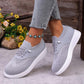 👟 Damen atmungsaktive Mesh-Slip-On-Walking-Schuhe – leicht, bequem & flexibel – perfekt für lange Spaziergänge, Alltag & Reisen