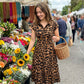 👗🐆 50% RABATT! Elegantes Damen-Kleid mit Leopardenprint & Reverskragen – Stilvoll, figurbetont & perfekt für Büro, Dinner & besondere Anlässe ✨