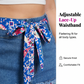 Eleganter Midirock im Boho-Stil für Damen in Übergröße, A-Linie, aus Denim mit Patchwork-Optik🌟2 Stück kaufen und versandkostenfrei erhalten