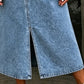 👗 JETZT 60 % RABATT! 👖 Ärmelloses Midi-Jeans-Latzkleid für Damen – Weicher Denim & lockere Passform – Vintage-Style, Seitentaschen – perfekt für lässige Tage oder zum Kombinieren im Sommer ✨