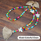 🌼📿Lange Kette für Damen im boho-vintage Stil, Strandurlaub und Alltag
