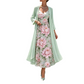 🌸👗Elegantes zweiteiliges Blumenkleid-Set für Damen – der perfekte Look für den Sommerurlaub✨