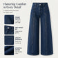 👖Damenjeans mit hoher Taille und weitem Bein – figurschmeichelnde Jeans im Vintage-Schnitt ✨