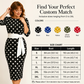 👗🌸  Elegantes Retro-Polka-Kleid – zeitlos, feminin & vielseitig – perfekt für Alltag, Büro & besondere Anlässe