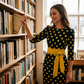 👗🌸  Elegantes Retro-Polka-Kleid – zeitlos, feminin & vielseitig – perfekt für Alltag, Büro & besondere Anlässe