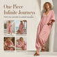 ⌛ Nur solange Vorrat reicht – danach regulärer Preis! Locker sitzender Sommer-Jumpsuit für Damen mit V-Ausschnitt