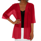 🌟 Leichte transparente offene Strickjacke – luftig, vielseitig & perfekt für Layering – ideal für warme Tage, Strand & Freizeit – femininer Look mit eleganter Transparenz