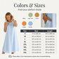 ⌛Zeitlich begrenztes Angebot – Ärmelloses Sommerkleid mit Stufenschnitt für Damen