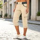 👖Capri-Cargo-Hose mit hoher Taille für Damen