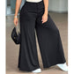 👖☀️Nur kurze Zeit: 50 % Rabatt🍃Damen Bequeme Lockere Palazzo Loungehose