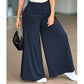 👖☀️Nur kurze Zeit: 50 % Rabatt🍃Damen Bequeme Lockere Palazzo Loungehose