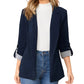 ☀️🧥Neuheiten – Eleganter Cardigan-Blazer – Weicher Fall und vielseitige Kombinierbarkeit, vom Büro bis zum Abend