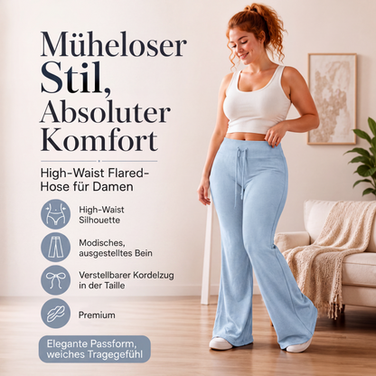 Must-have🔥Hochbundhosen für Damen im Schlaghosen-Stil