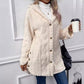 💎❄️ Neuheiten – Rautenmuster-Jacke mit Kapuze – warm und stylisch