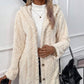 💎❄️ Neuheiten – Rautenmuster-Jacke mit Kapuze – warm und stylisch