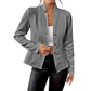 📢📢50%Rabatt!!!🎉🧥 Strukturierter Blazer für Damen mit Knopfleiste – Stilvoller Look, hochwertige Verarbeitung & vielseitig kombinierbar | Perfekt für Büro, Alltag & besondere Anlässe – Jetzt -50%!