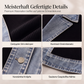 ✨ 50 % RABATT | Lässiger Chic für jeden Tag – Gerippte Strickjacke mit Denim-Details