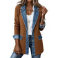 ✨ 50 % RABATT | Lässiger Chic für jeden Tag – Gerippte Strickjacke mit Denim-Details