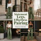 👖 Länger wirkende Beine, bequemer Tragekomfort | Vintage-Jeans für Damen mit hoher Taille und weitem Bein