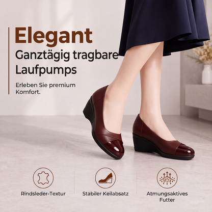 👠 50 % RABATT | Elegant aussehen ohne unbequeme hohe Absätze – Damen Pumps mit bequemem Keilabsatz