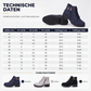 Rutschfeste Damen-Ankle-Boots mit Blockabsatz