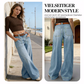📢🎉50%Rabatt!!!🛍️✨Damen High-Waist Weite Jeans