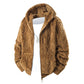 📢🎉50%Rabatt!!!🛍️✨Herren-Fleecejacke mit Kapuze und Reißverschluss