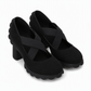 📢📢50%Rabatt!!!🎉✨Mary-Jane-Schuhe für Damen mit runder Spitze, überkreuzten Riemen, Blockabsatz, Plateau und Cut-Out-Ausschnitten, hochhackig