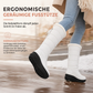 Wasserdichte Damen-Schneestiefel aus Daunenbaumwolle, Winter-Wadenstiefel mit runder Kappe, dicker Sohle und warmem Futter